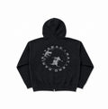 Enfants Riches Deprimes Tabac Rat Distressed Zip Hoodie, photo 1
