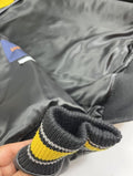 Louis Vuitton x Virgil Abloh Panter Leather Sleeves Varsity Jacket، الصورة 8