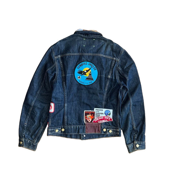 Better With Age Patch Work Denim Jacket, photo 2