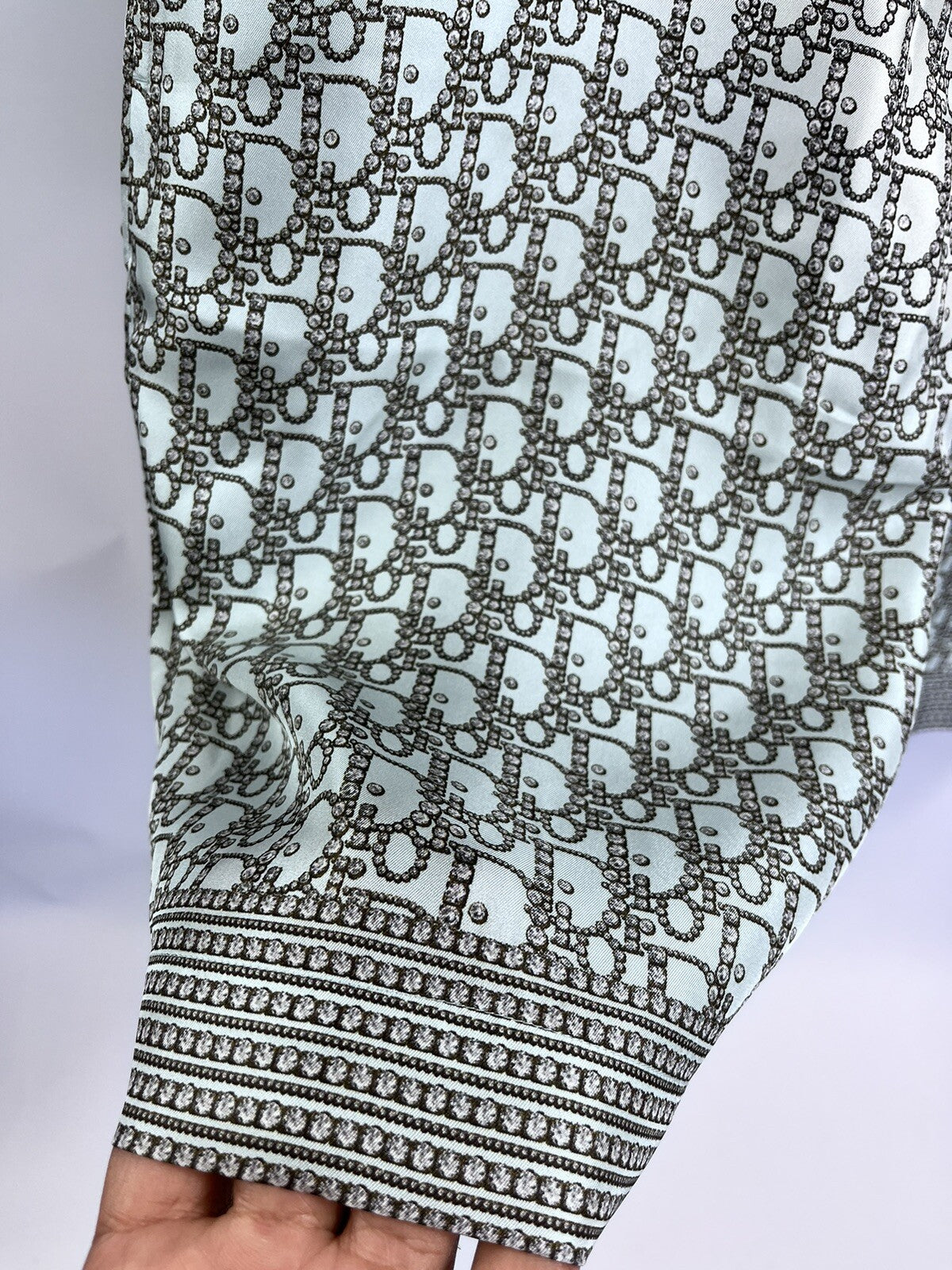 Dior Silk Diamonds Oblique Print Bermuda Shorts, photo 3