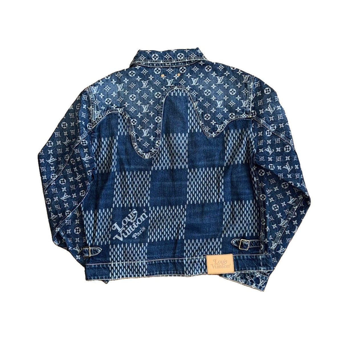 Louis Vuitton x Nigo Monogram Blue Denim Jacket, photo 2