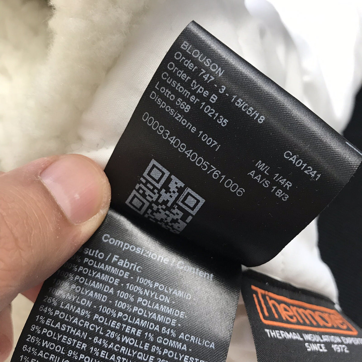 Calvin Klein 205W39NYC Shearling Oversized Jacket, photo 11