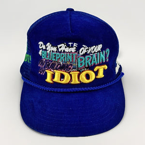 Better With Age Blueprint Brain Embroidered Trucker Cap، الصورة 2