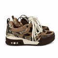 Louis Vuitton Brown Python SK8 Trainers، الصورة 1
