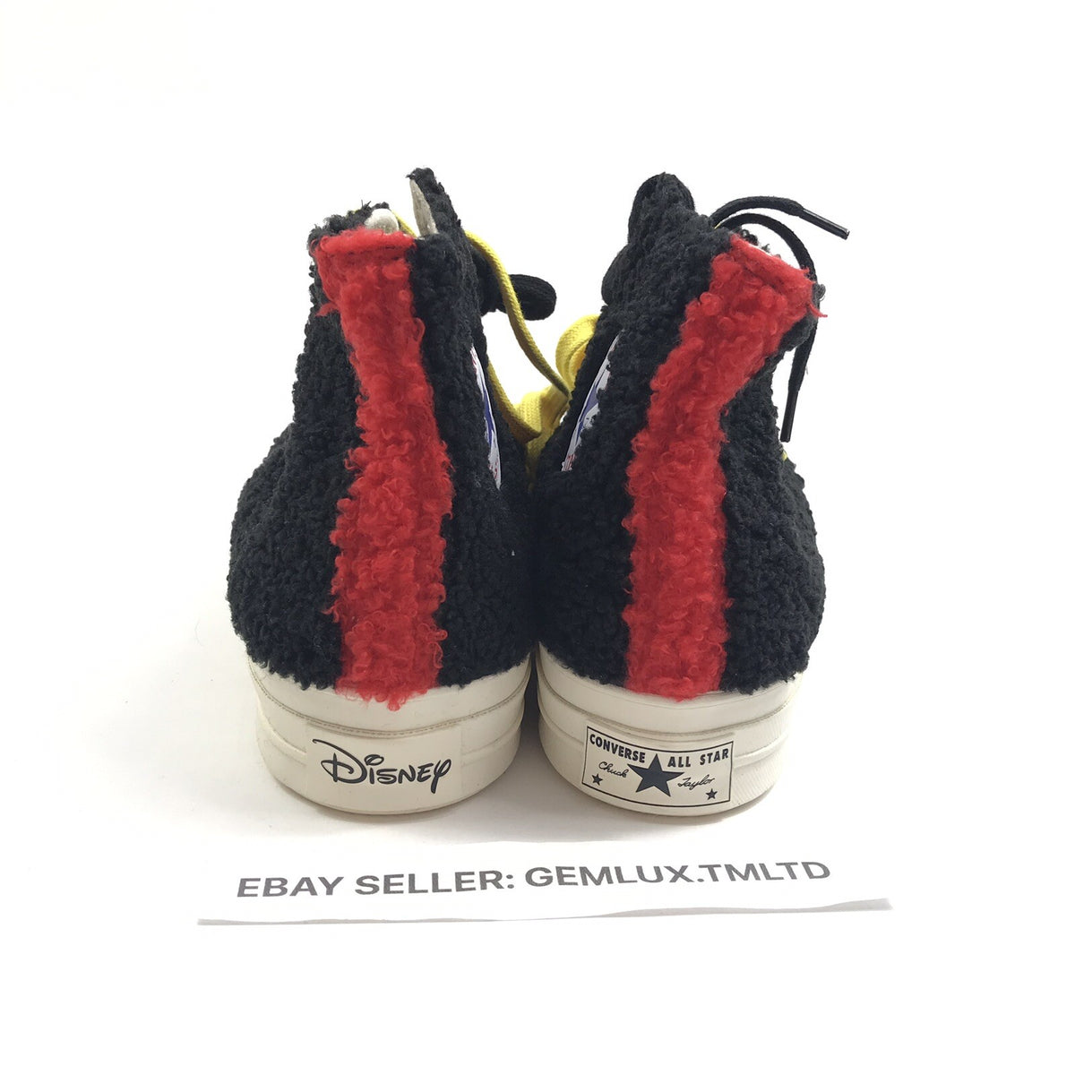 Converse Chuck Taylor All-Star 70s Hi Kith x Disney Fur Sneakers, photo 3