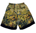 Dries Van Noten Parrot Print Satin Shorts، الصورة 2
