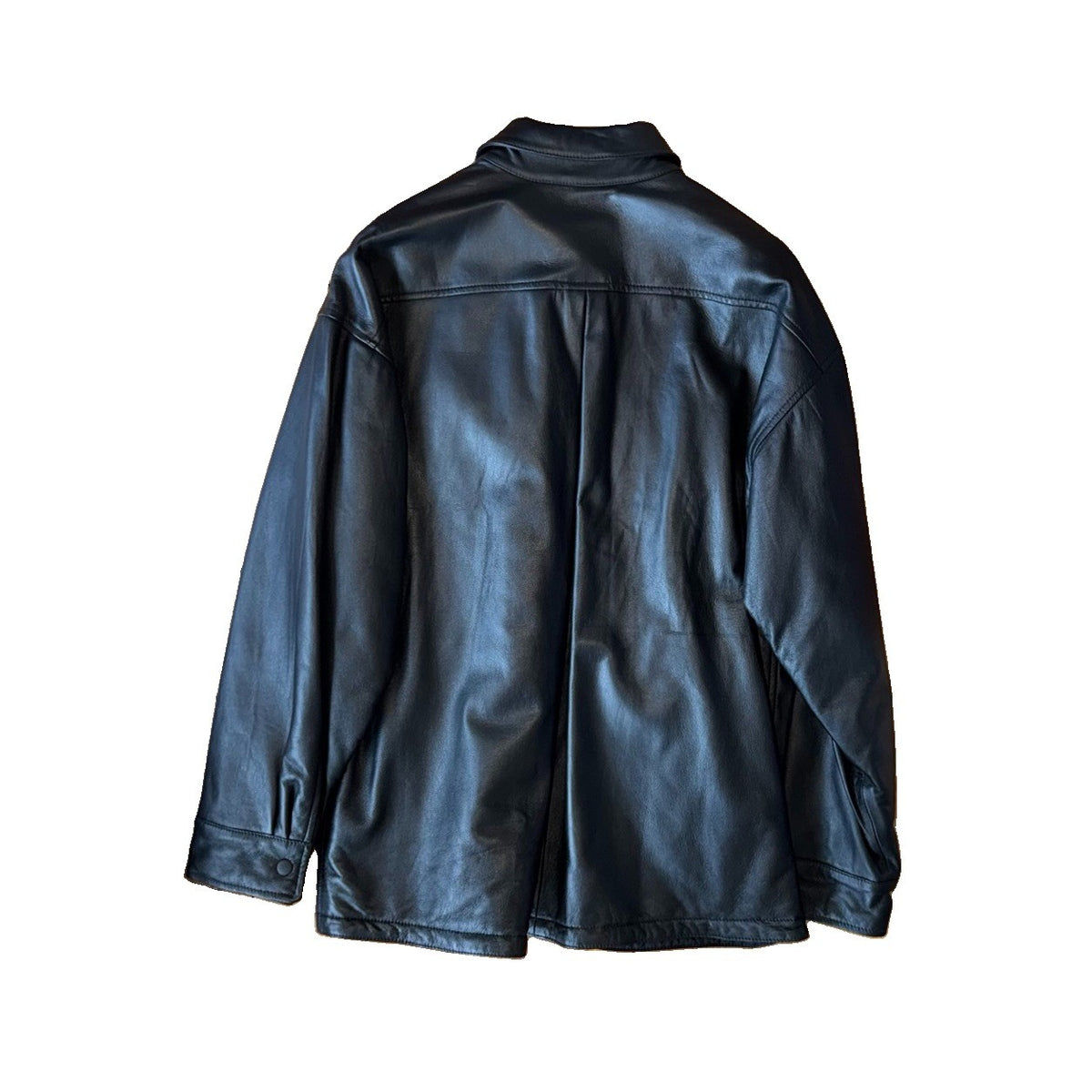 Enfants Riches Deprimes Sheep Leather Oversized Padded Over-shirt, photo 2