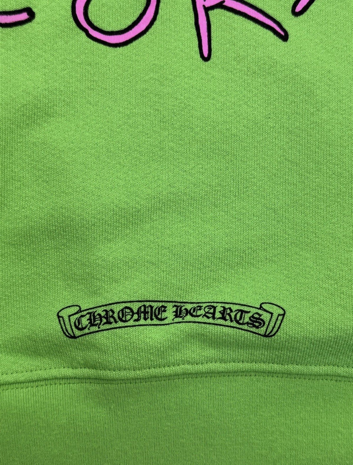 Chrome Hearts x Matty Boy Sex Records Lime Hoodie, photo 8