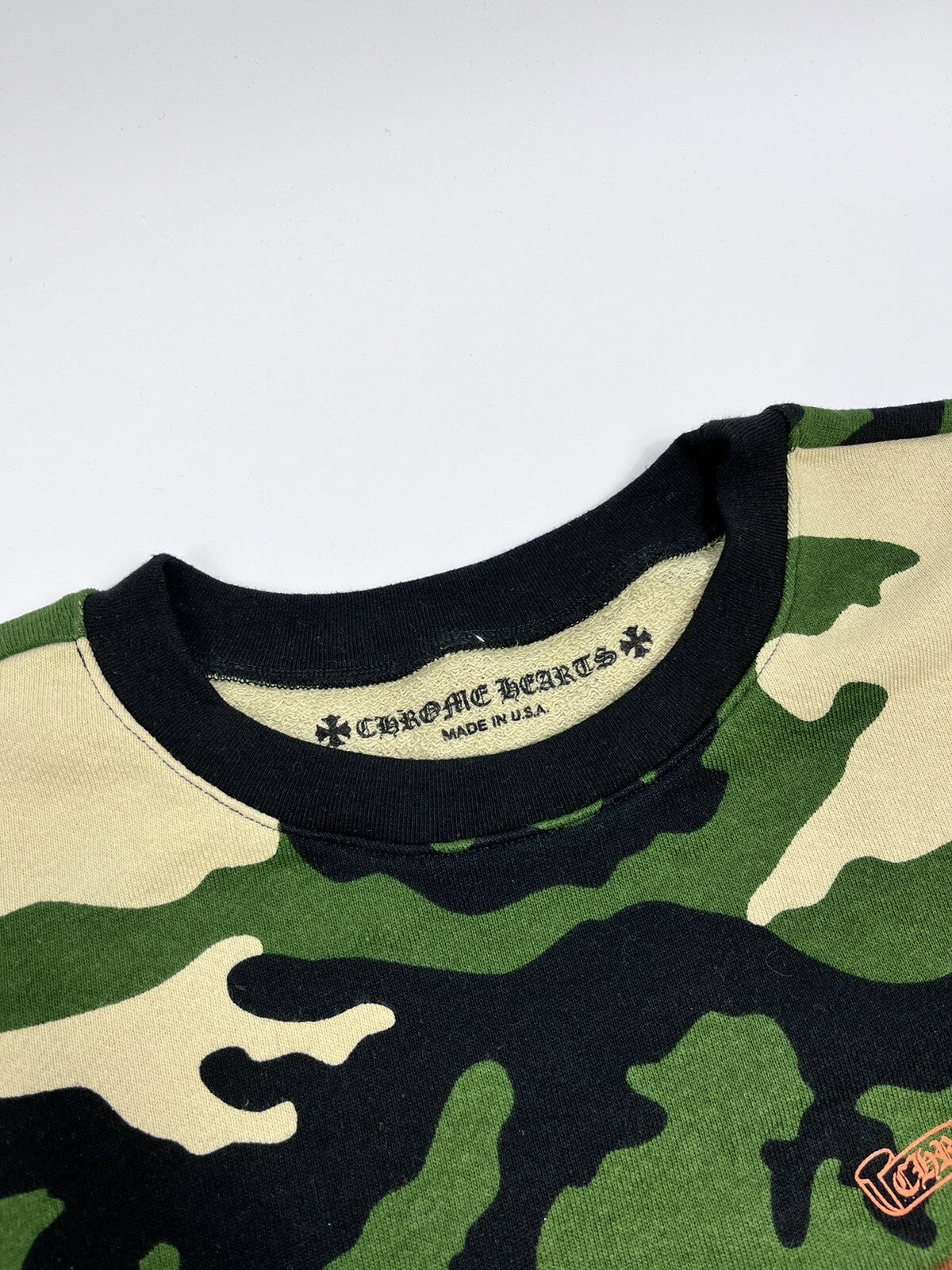 Chrome Hearts x Matty Boy Camo Caution Jumper, photo 3