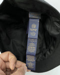 Louis Vuitton FW22 Virgil Abloh Pointed Ears "Batman" Cap Black Wool، الصورة 5