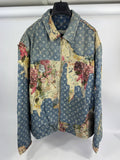 Louis Vuitton x Virgil Abloh Floral Monogram Padded Denim Jacket, photo 2