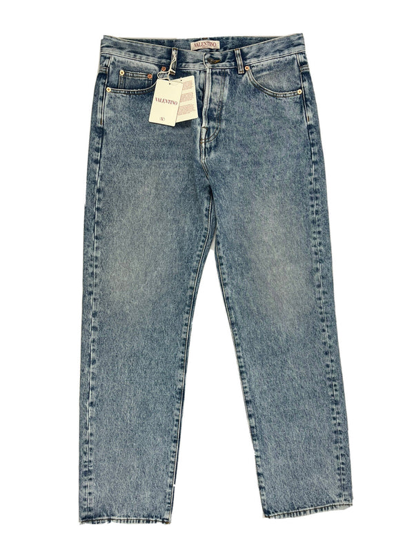 Valentino Pocket Logo Cotton Denim Jeans, photo 2