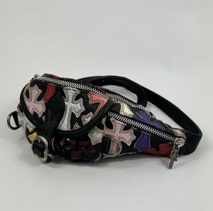 Chrome Hearts Multi Cross Snat Patch Mini Waist Bag, photo 3