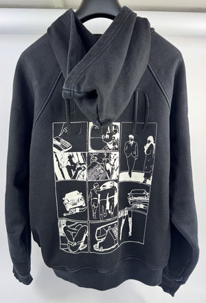 Enfants Riches Deprimes Embroidered Comic Print Oversized Hoodie（写真4）