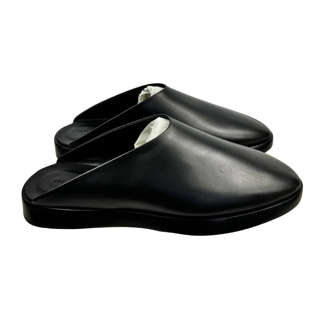 Fear of God Black Leather Backless Mules, photo 1