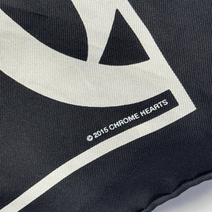 Chrome Hearts Logo Cross Print Silk Scarf 100 x 100cm, photo 5