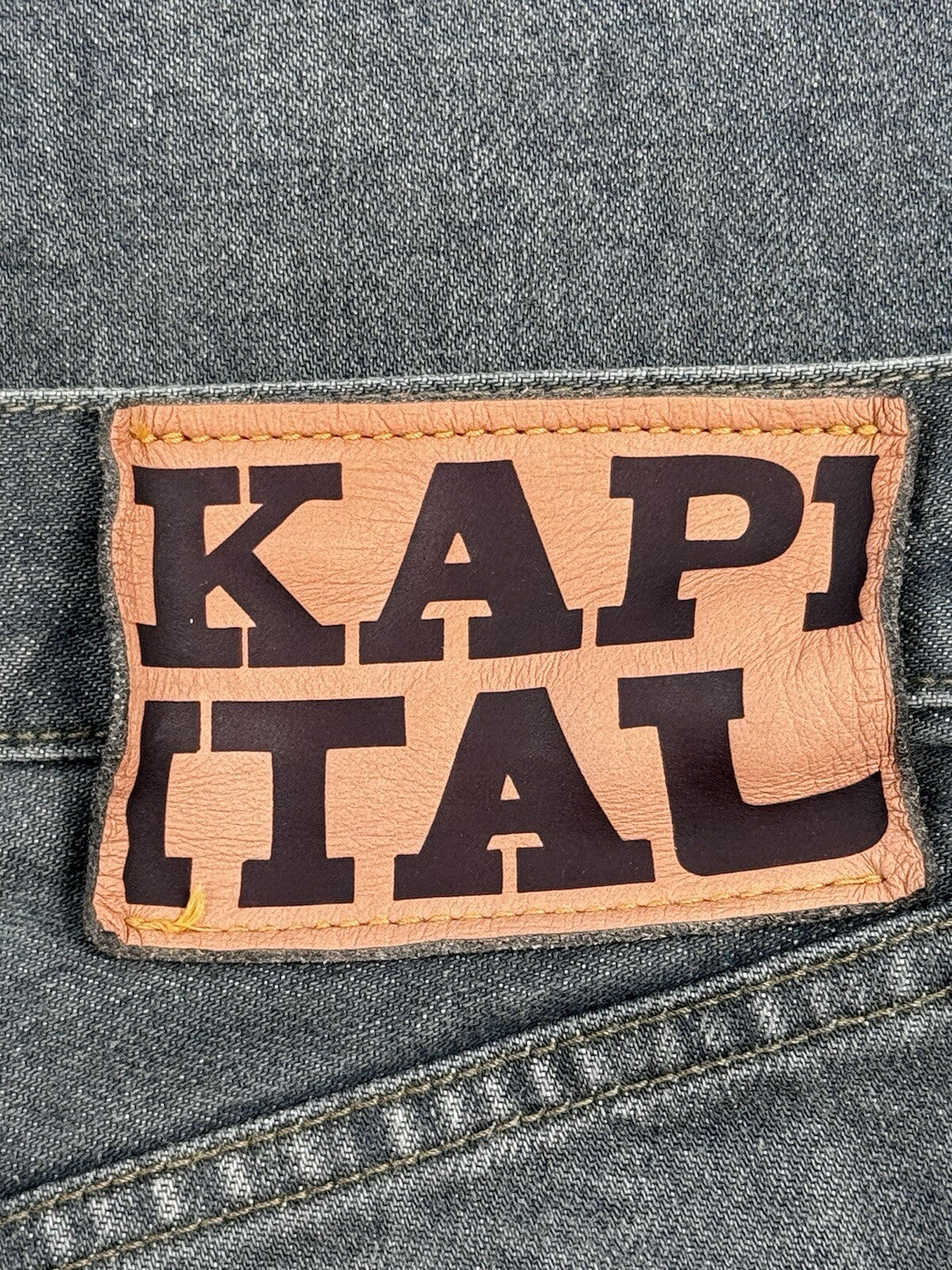 Kapital Slim Fit Embroidered Denim Jeans, photo 4