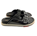 Louis Vuitton by Virgil Abloh Black Slip On Mules، الصورة 1