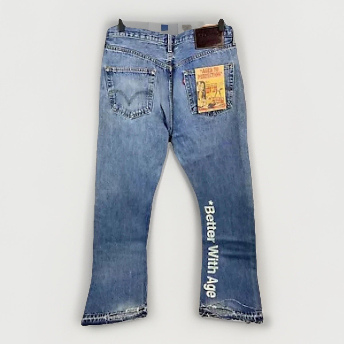 Better With Age x Levi’s Logo Embroidered Jeans, photo 2