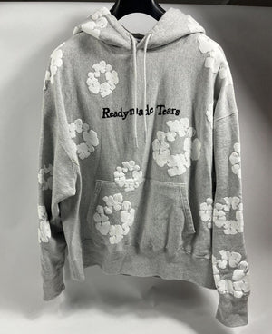 Denim Tears x Readymade Tears Cotton Print Oversized Hoodie &amp; Short Set XL /XXL, photo 3
