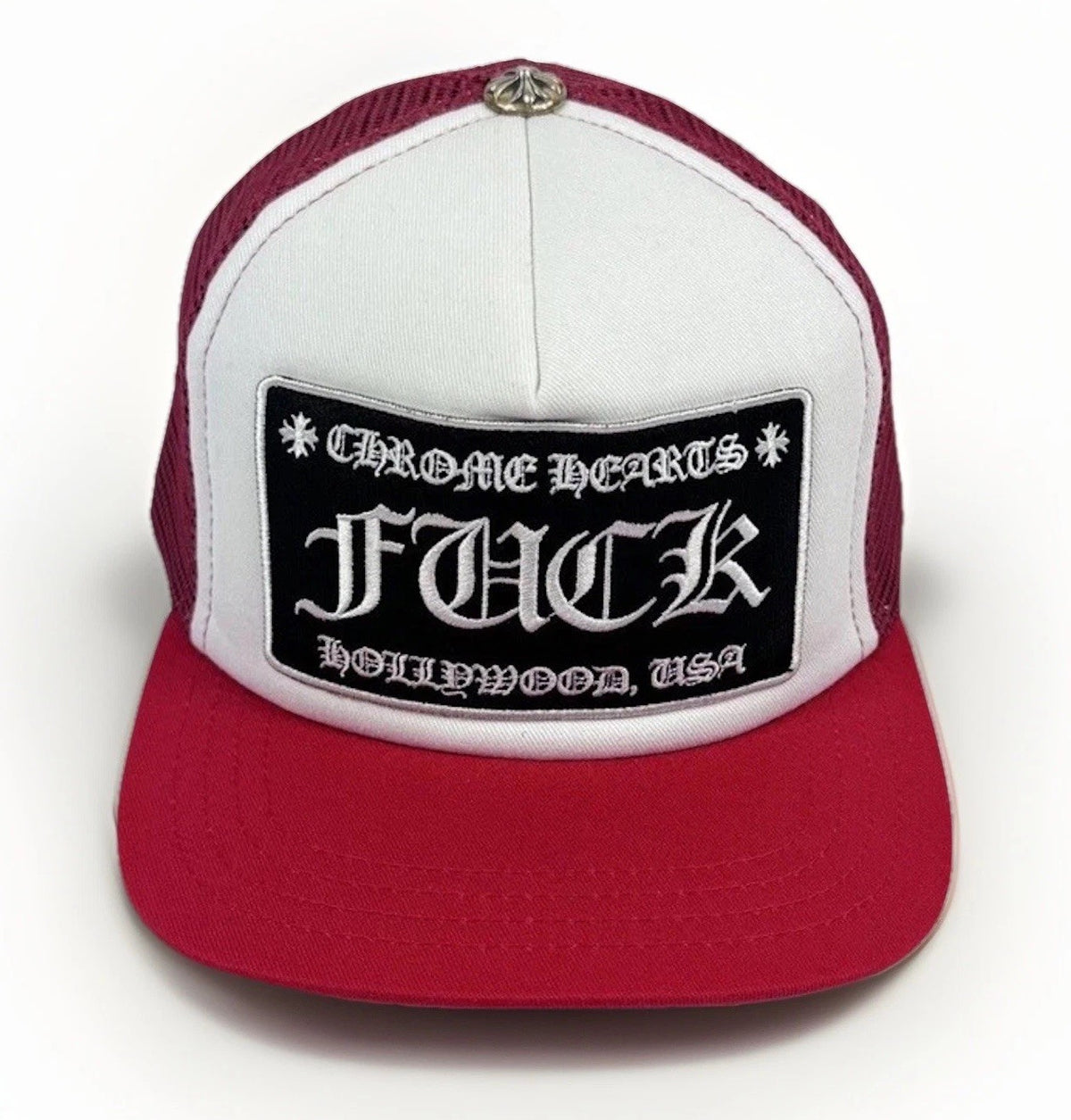 Chrome Hearts F*** Logo Embroidered Trucker Cap, photo 1