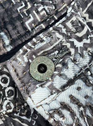 Proleta Re Art Bandana Print Carpenter Pants، الصورة 8