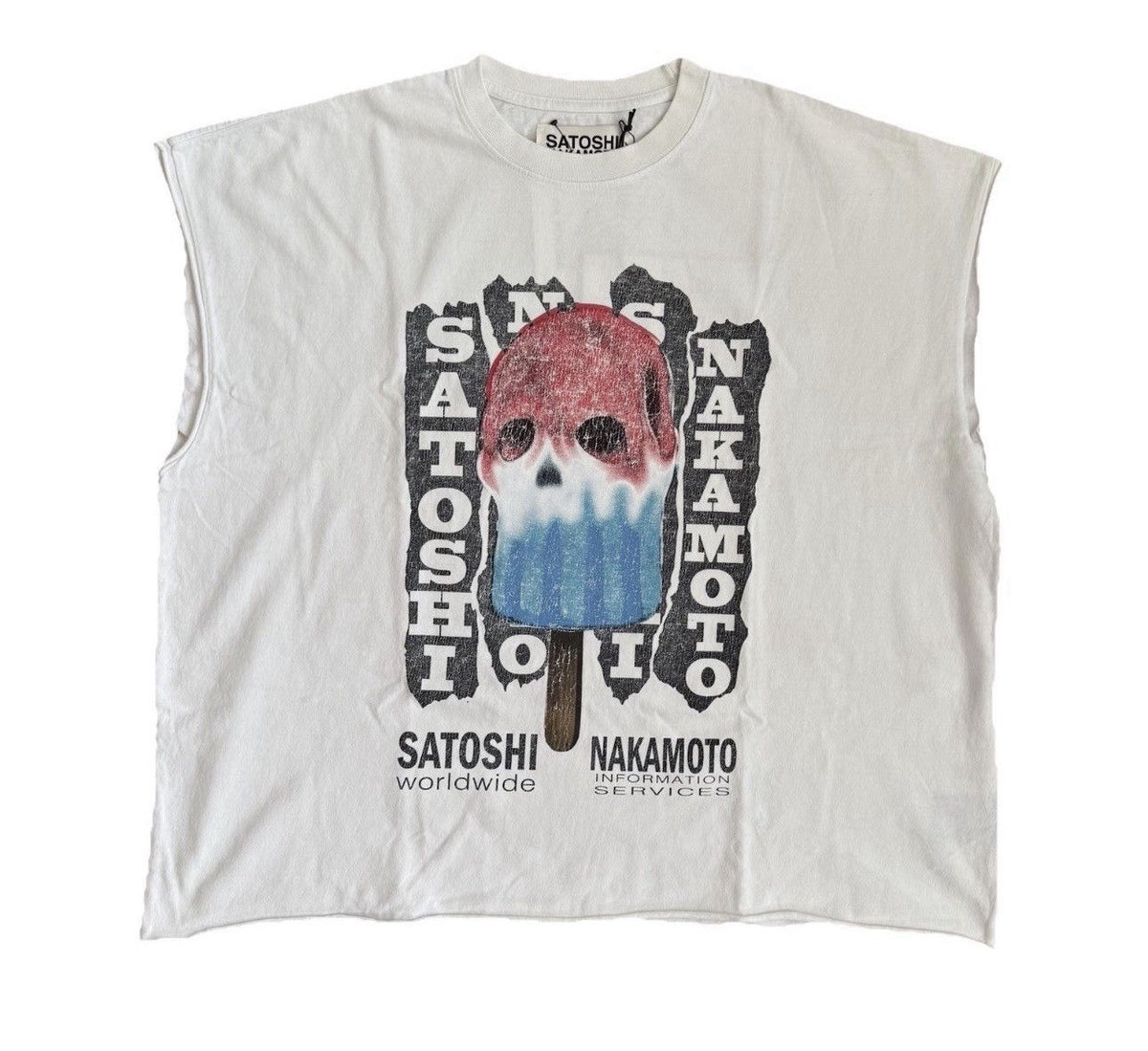 Satoshi Nakamoto Info Service T-Shirt, photo 1