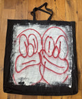 Slawn Hand Painted Spray Graffiti Bag（写真2）