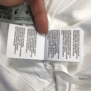 Off-White Marker S/S Over White-Blue Crewneck OS T-Shirt, photo 8