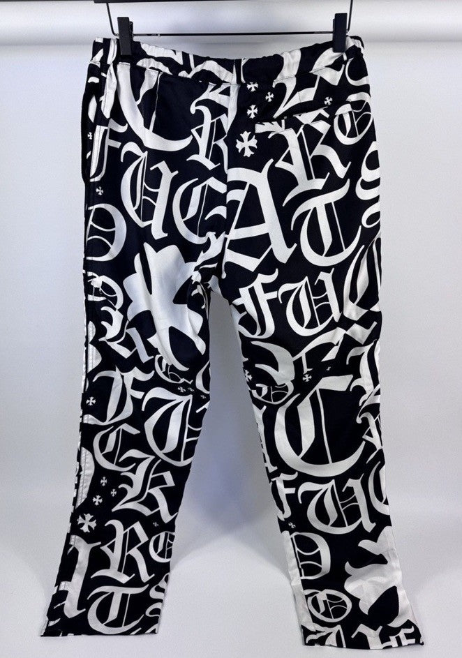 Chrome Hearts Logo Print Silk Pants, photo 2