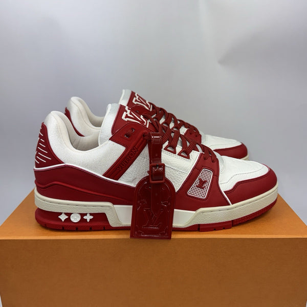 Louis Vuitton x Virgil Abloh Red Classic Sneakers, photo 2