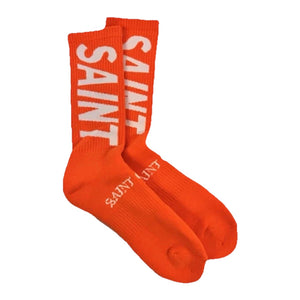 Saint Michael Logo Print Socks（写真1）