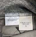 Kapital Gradrelle Tapered Print Melange Grey Sweatpants، الصورة 4