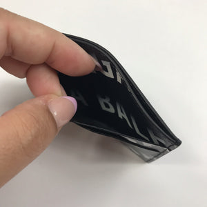 Balenciaga Black Gradient Logo Card Holder, photo 5