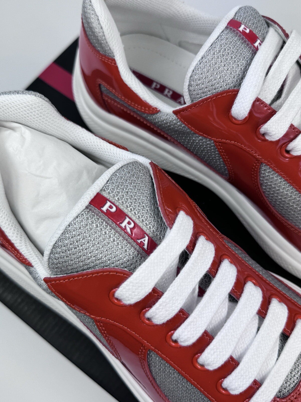 Prada Patent Finish Trainers, photo 5