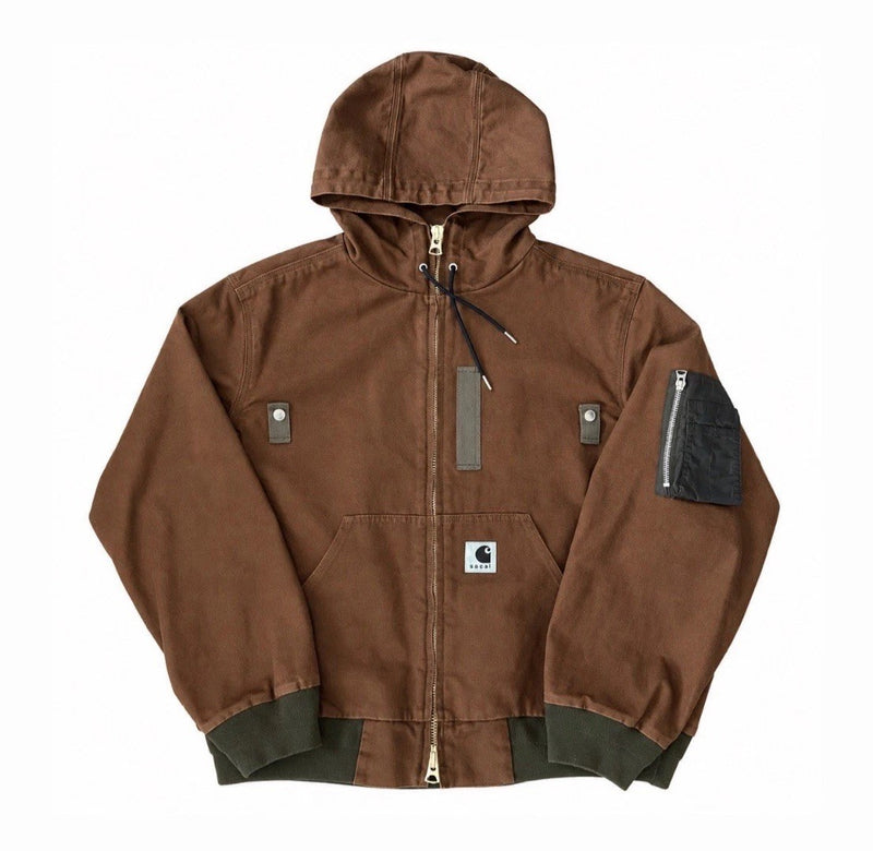Sacai x Carhartt Oversized Denim Work Jacket, photo 1