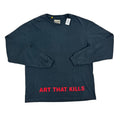 Gallery Dept Art That Kills Washed Black LS T-Shirt, photo 1
