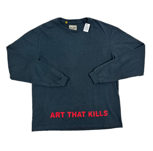 Gallery Dept Art That Kills Washed Black LS T-Shirt, photo 1