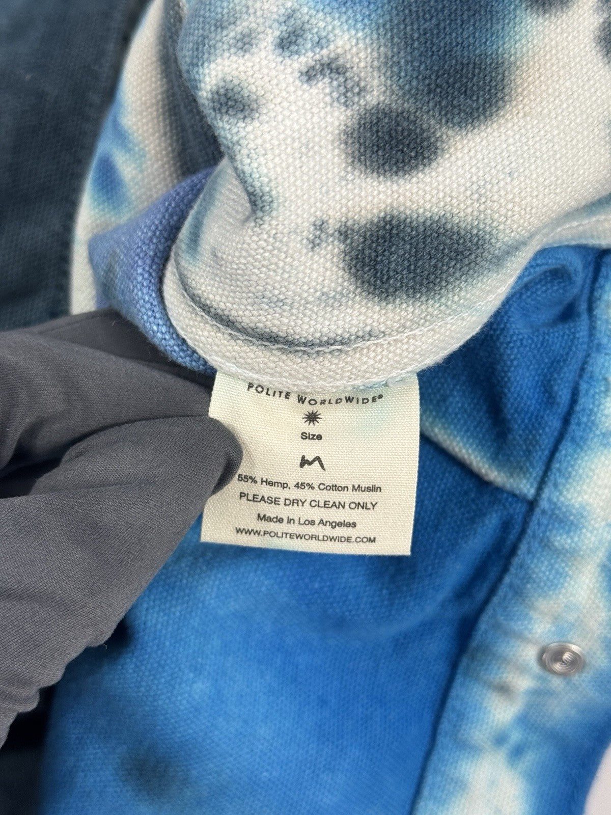 Polite Worldwide Tie-dye Denim Jacket, photo 6