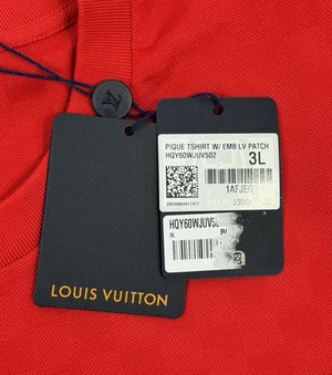 Louis Vuitton Crystal Patch Logo T-Shirt، الصورة 6