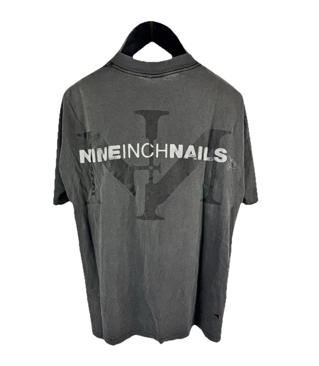 Nine Inch Nails NIN Box Logo Vintage T-Shirt, photo 4