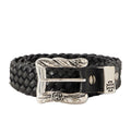 Enfants Riches Deprimes Port Of Souls Braided Leather Belt، الصورة 1