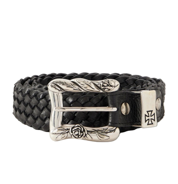 Enfants Riches Deprimes Port Of Souls Braided Leather Belt, photo 4
