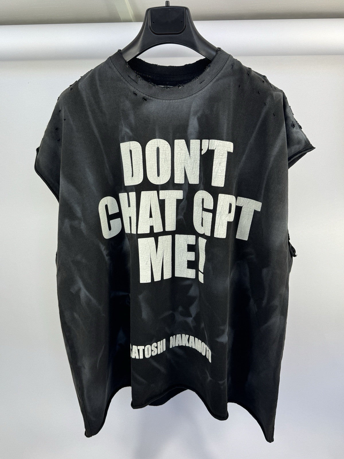 Satoshi Nakamoto Don’t Chat GPT To Me! T-Shirt, photo 2
