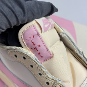 Jordan 1 Retro OG SP x Travis Scott Shy Pink Trainers, photo 8