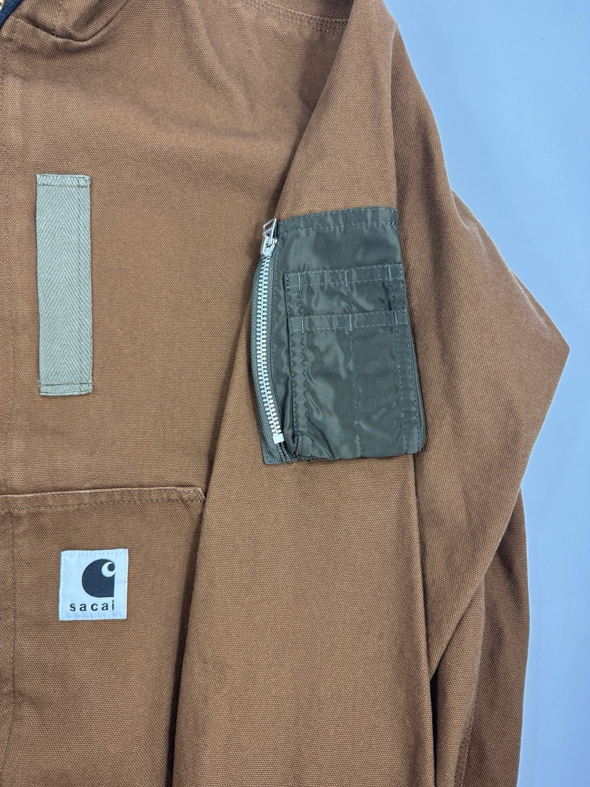 Sacai x Carhartt Oversized Denim Work Jacket, photo 6