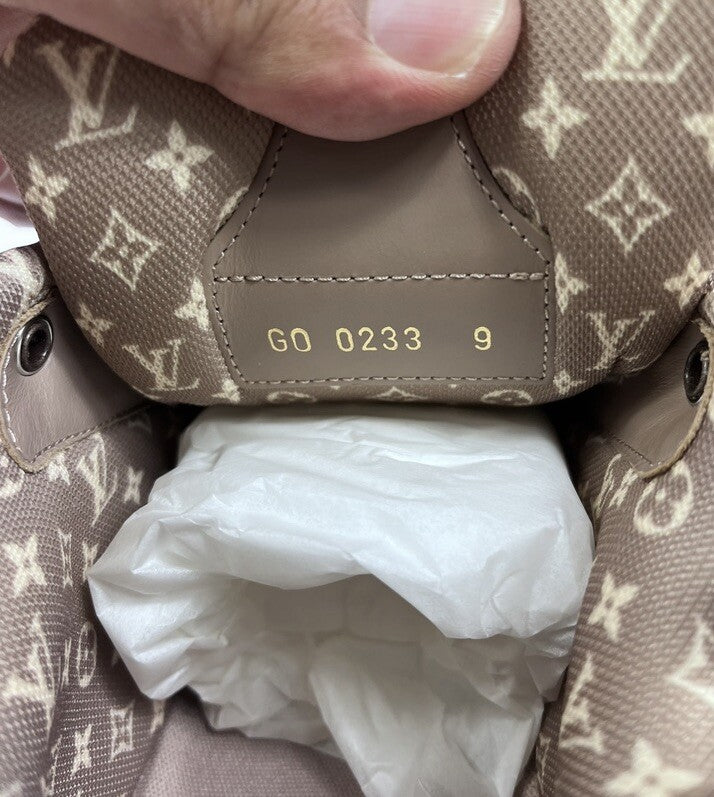 Louis Vuitton Brown Python SK8 Trainers, photo 8