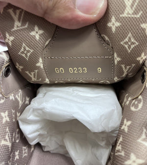 Louis Vuitton Brown Python SK8 Trainers، الصورة 8