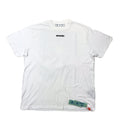Off-White Marker S/S Over White-Blue Crewneck OS T-Shirt, photo 1