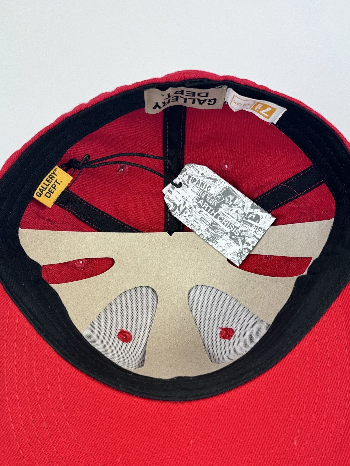 Gallery Dept Art That Kills Embroidered Patch Work Cap, photo 5